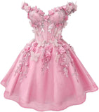 PINK homecoming butterfly dress