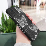 aesthetic black butterfly phone case