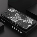 black butterfly phone case