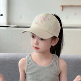 Kids Baseball Cap with Bow by Butterfly Kingdom