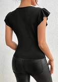 cute Women's Sheer Mesh Bodysuit by Butterfly Kingdom