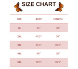 SIZE CHART FOR Star Butterfly Dress