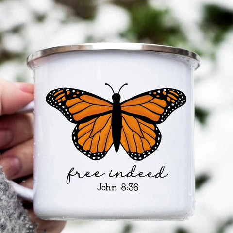 monarch butterfly coffee mug