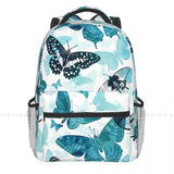 Teal Butterfly Backpack
