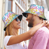 BOHO Unisex Rainbow Butterfly Bucket Hat