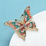 CUTE GREEN Classic Butterfly Pin for Women