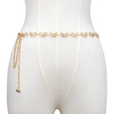 cute Rhinestone Butterfly Belly Chain Belt for Women
