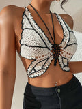 Crochet Butterfly Tank Top Pattern bikini