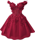 BURGUNDY homecoming butterfly dress