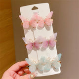 BOHO Mini Butterfly Hair Barrettes