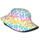 FASHION Unisex Rainbow Butterfly Bucket Hat