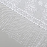 classic Women’s Printed Butterfly Lace Triangle Scarf