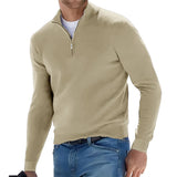 BEIGE Men's Long Sleeve Pullover