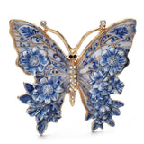 WHIMSICAL Women's Vintage Butterfly Flower Brooch Pin