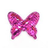 PINK Glitter Butterfly Applique Patch