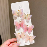 CUTE Mini Butterfly Hair Barrettes
