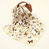Women’s Vintage Butterfly Small Silk Scarf