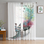 Elephant Butterfly Curtains