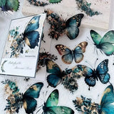 Vintage Butterfly Stickers 