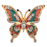 GREEN Classic Butterfly Pin for Women