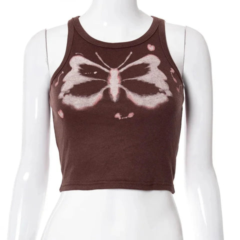 Butterfly Tank Top Women