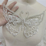 Beaded Butterfly Applique