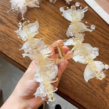 Pearl Butterfly Hair Claw Clip