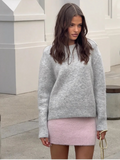 GRAY Wool Sweater for Women by Butterfly Kingdom