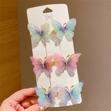 NICE Mini Butterfly Hair Barrettes