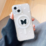 butterfly heart phone cases for women