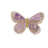cute purple Colorful Butterfly Patches