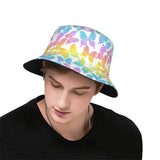 CUTE Unisex Rainbow Butterfly Bucket Hat