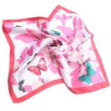 Women’s Luxury red Butterfly Silk Scarf