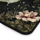 floral Stylish Black and White Butterfly Mousepad