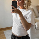 stylish White Butterfly T Shirt for women