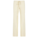 Women’s White Butterfly Sweatpants with elastic waist