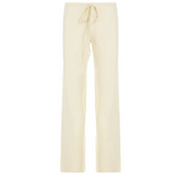 Women’s White Butterfly Sweatpants with elastic waist