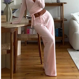 trendy Women’s Pink Butterfly Sweatpants