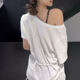 cute Y2k Butterfly white T Shirt