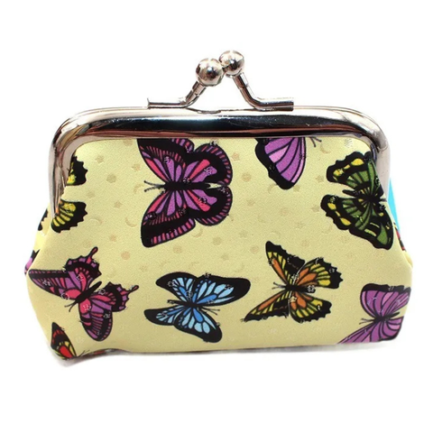 Yellow Papilio Butterfly Kids Wallet