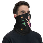 art butterfly bandana side view