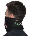 art butterfly bandana back view