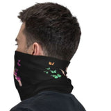 art butterfly bandana back view