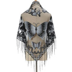 black butterfly scarf