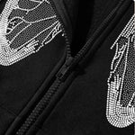 black butterfly sweater design