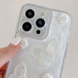 aesthetic Bracelet 3D Butterfly Phone Case