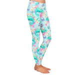 chameleon butterfly leggings for women