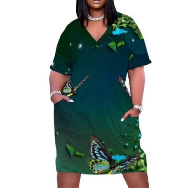Dark Green Butterfly Dress | BUTTERFLY KINGDOM Dark Green Butterfly Dress | BUTTERFLY KINGDOM