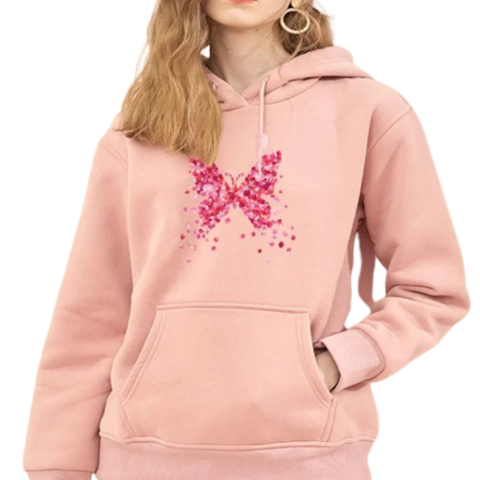 fancy butterfly pullover