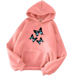 light pink butterfly sweater